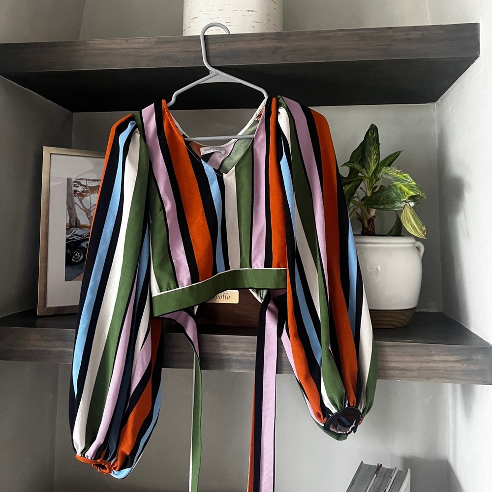 Colorful Stripped Top